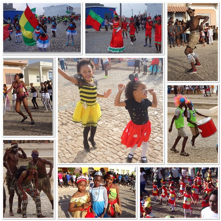 Carnaval au Cap Vert et un petit carnaval à Maio